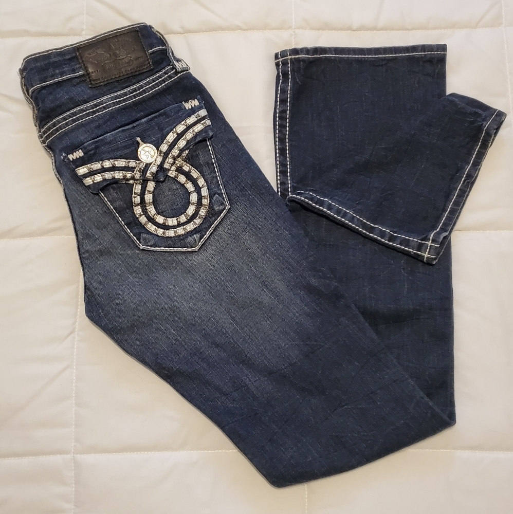 Big Star Liv Slim Boot Jeans Size 27R